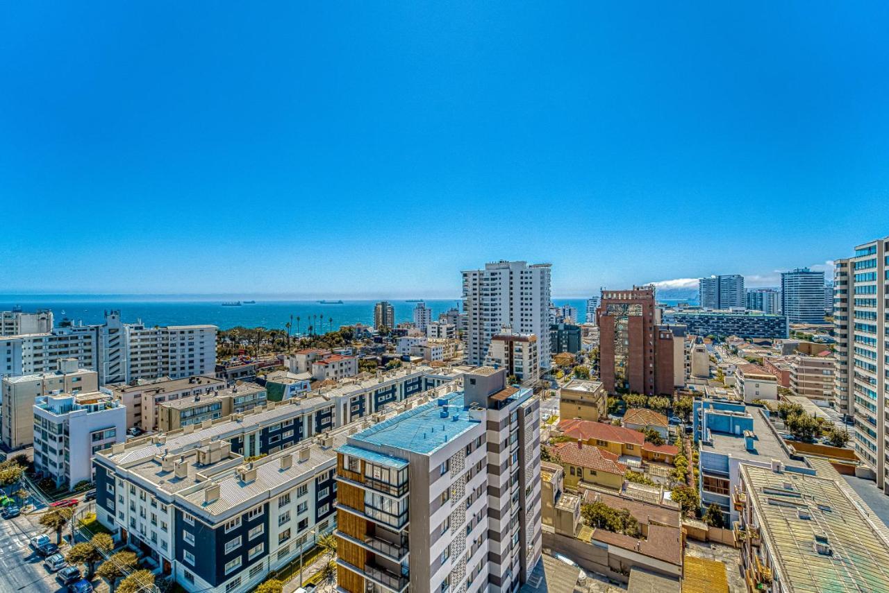 City & Sea 2D C/Vista Al Mar Vina del Mar Bagian luar foto